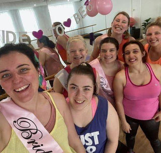 Bachelorette, Bridal Party, Barre Class, Client Story
