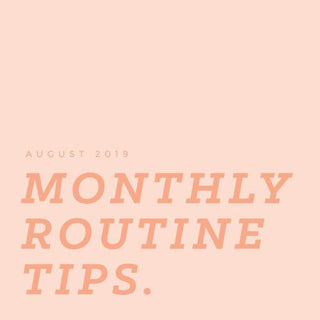 MONTHLY ROUTINE TIPS: JULY/AUG 2019 - Aleenta BARRE