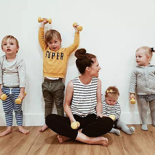 Four Li'l Creatures at the Barre... - Aleenta BARRE